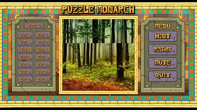 Puzzle Monarch: Forests