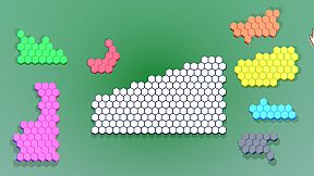 Hexagon Puzzle Blocks