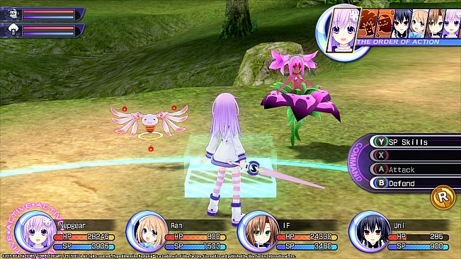 Hyperdimension Neptunia Re;Birth2 Lily-ad Dungeon
