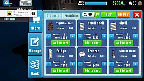 Supermarket Manager Simulator