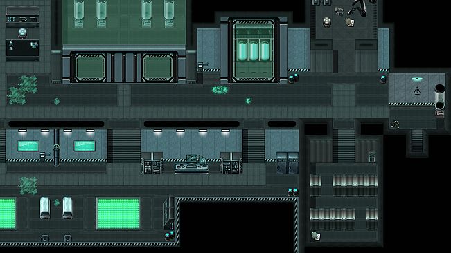RPG Maker MZ - Useful Laboratory Tiles