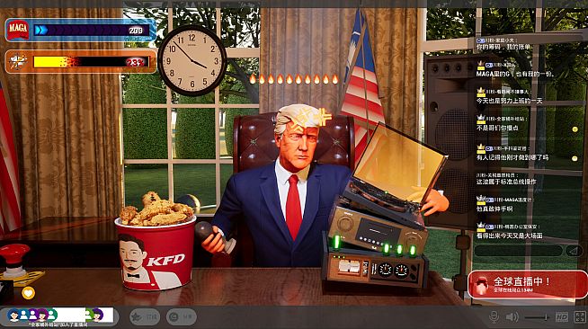 Trump Goes Live!