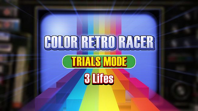 COLOR RETRO RACER : TRIALS MODE *3 Lifes*