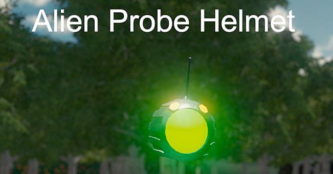 Hide and Seek - Alien Probe Helmet