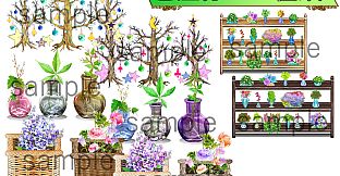 RPG Maker MV - NATHUHARUCA Green Tilesets