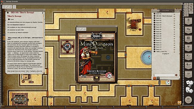 Fantasy Grounds - Mini-Dungeon #009: Tiikeri's Revenge (5E)