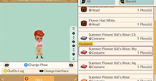 Frontier Summer Clothes Set - WorldNeverland - Daily Life in the Elnea Kingdom - Another Life Adventure