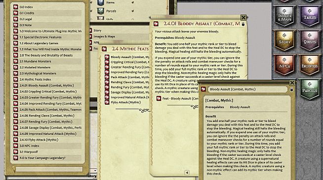Fantasy Grounds - Mythic Monsters #15: Magical Beasts (PFRPG)
