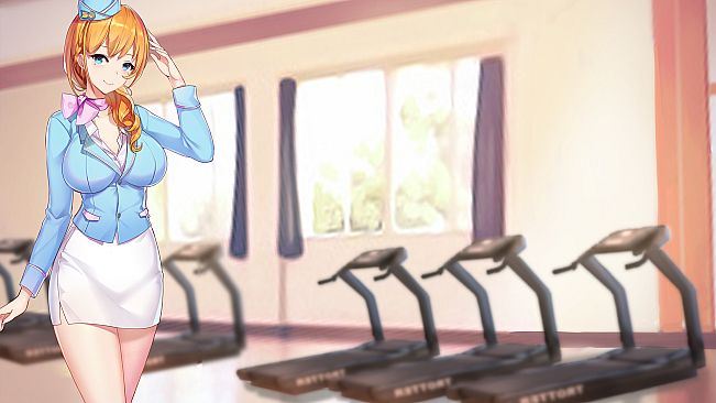 Sexy Fitness Girl-Patch