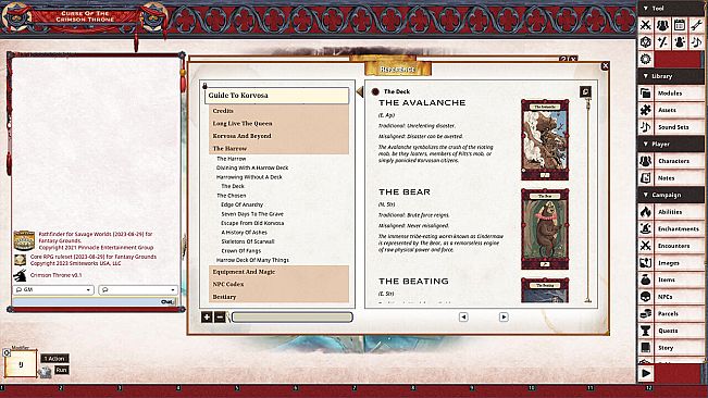 Fantasy Grounds - Pathfinder(R) for Savage Worlds: Guide to Korvosa