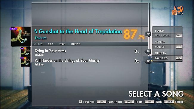 Rocksmith 2014 Edition – Remastered – Trivium - “A Gunshot to the Head of Trepidation”
