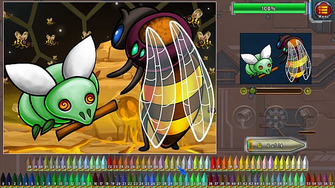 Paint By Numbers - Apis Planet