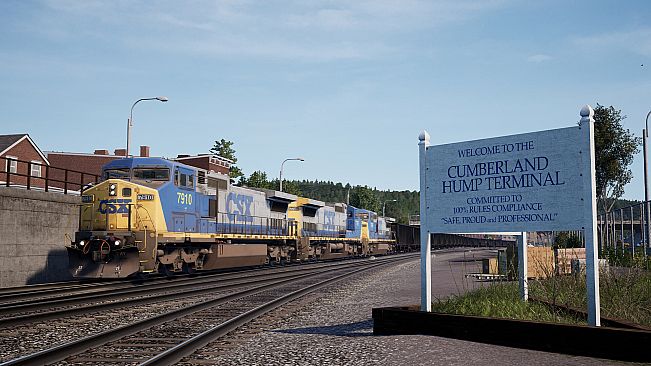 Train Sim World 4 Compatible: CSX C40-8W Loco Add-On