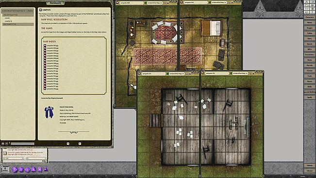 Fantasy Grounds - Pathfinder RPG - GameMastery Map Pack: Campsites