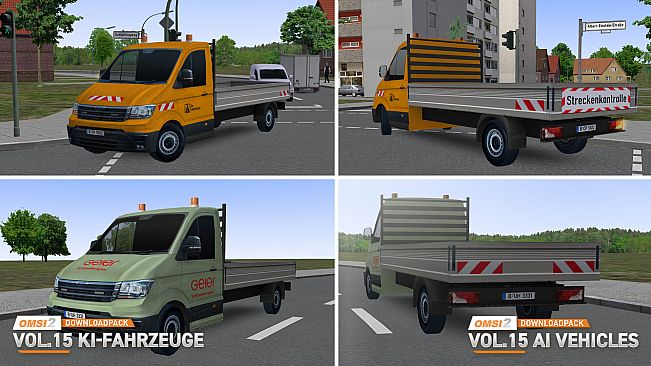 OMSI 2 Add-on Downloadpack Vol. 15 - KI-Fahrzeuge