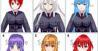 RPG Maker 3D Character Converter - Gee-kun-soft character 07 military uniform 2