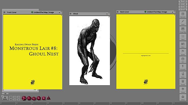 Fantasy Grounds - Monstrous Lair #8: Ghoul Nest (Any Ruleset)