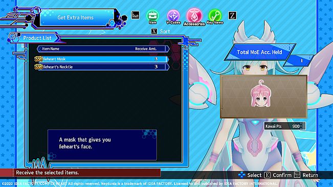 Neptunia Virtual Stars - Ileheart Pack