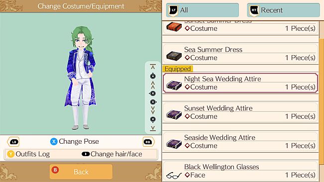 Seaside Wedding Set - WorldNeverland - Daily Life in the Elnea Kingdom