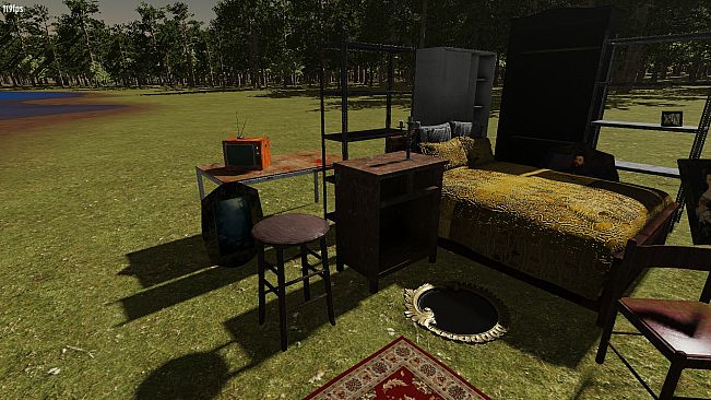 GameGuru MAX Horror Mini Kit - Old Furniture