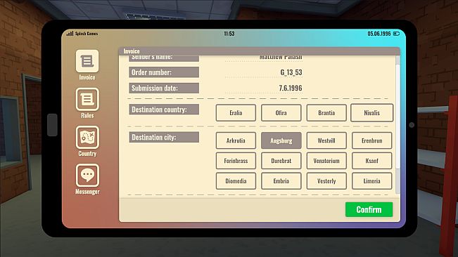 Post Office Simulator