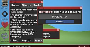 Password Not Valid