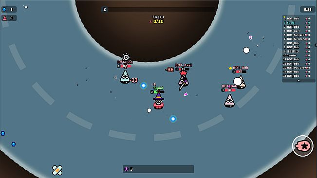 SQUIDWAR: PvP ROGUELIKE