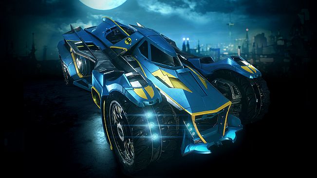 Batman: Arkham Knight - 1970s Batman Themed Batmobile Skin