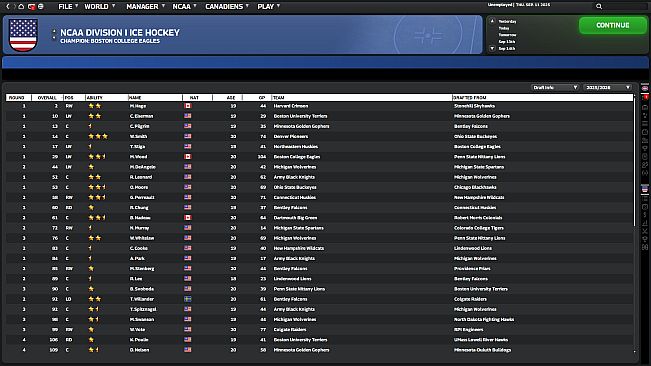 Franchise Hockey Manager 10