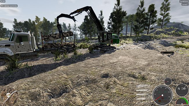 Lumberjack Simulator - Tracked loader