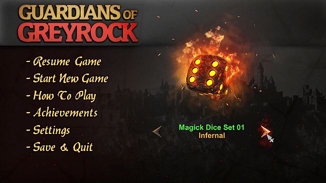 Guardians of Greyrock - Dice Pack: Magick Set 01