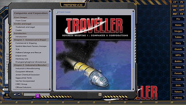 Fantasy Grounds - Referee's Briefing 1: Companies & Corporations