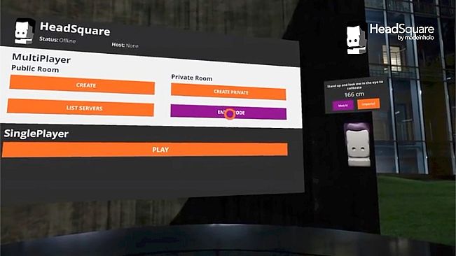 HeadSquare - Multiplayer VR Ball Game