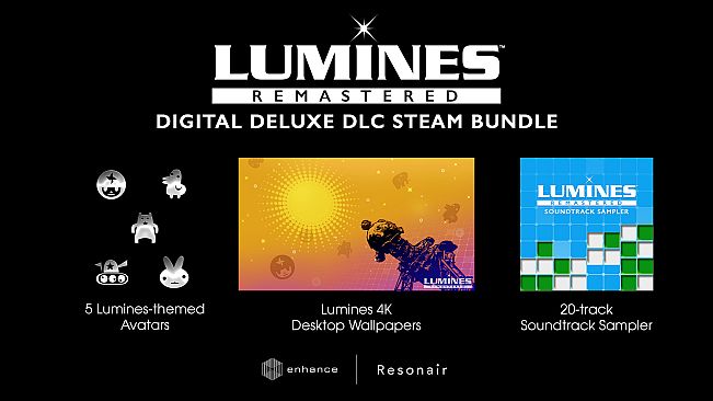 LUMINES REMASTERED Digital Deluxe DLC Bundle