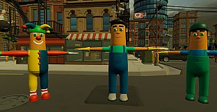 Toon comic characters for clip maker