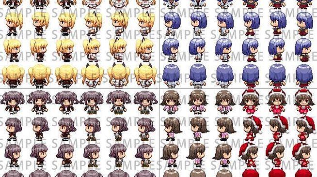 RPG Maker MZ - Heroine Character Pack 3