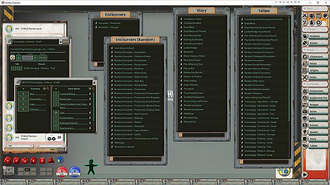 Fantasy Grounds - Fallout RPG - Gamemaster's Toolkit