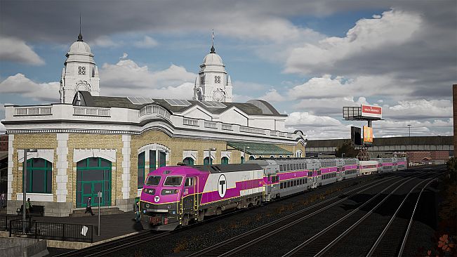 Train Sim World 5: MBTA Commuter: Boston - Framingham/Worcester Line Route Add-On