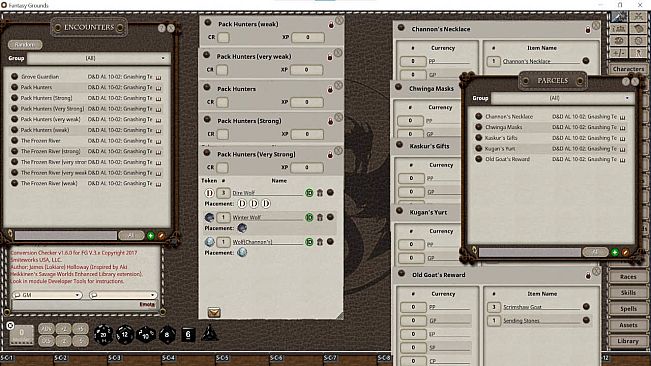 Fantasy Grounds - D&D Adventurers League 10-02 Gnashing Teeth