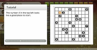 Puzzle by Nikoli W Shikaku