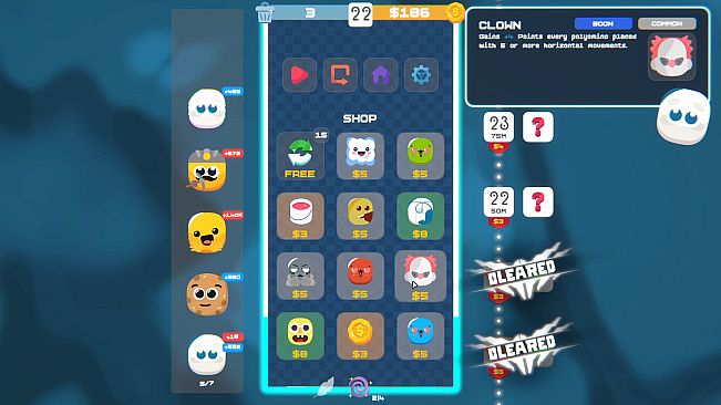 POLYDROP: Either you rise or you fall