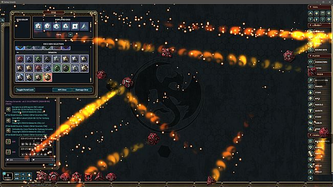 Fantasy Grounds - Dragons NPC Dice Pack Volume 1