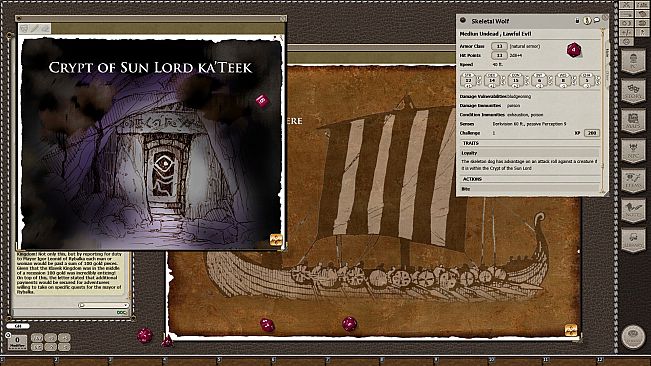 Fantasy Grounds - 5E: The Crypt of the Sun Lord