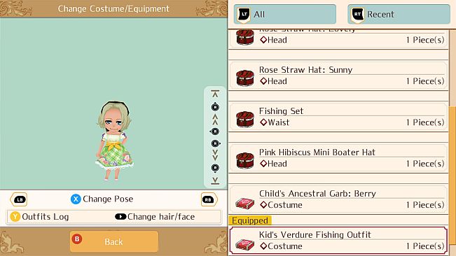 Fresh Green Season Attire - WorldNeverland - Daily Life in the Elnea Kingdom - Another Life Adventure