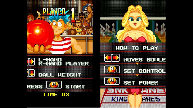 ACA NEOGEO LEAGUE BOWLING