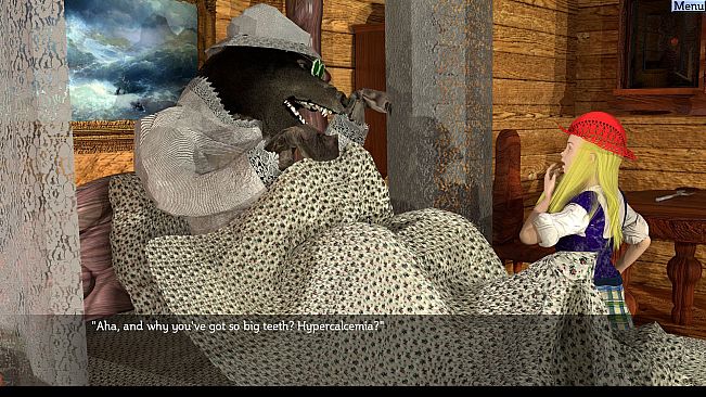 Non-Linear Text Quests - Return of Red Riding Hood Enhanced Edition