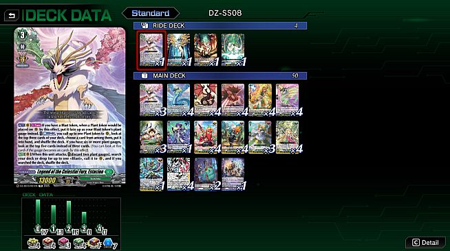 Cardfight!! Vanguard DD 2:Card Unlock Vol. 7.5【DZ-SS07＆08】"Zero Tendo Start Deck"＆"Shiki Otei Start Deck"