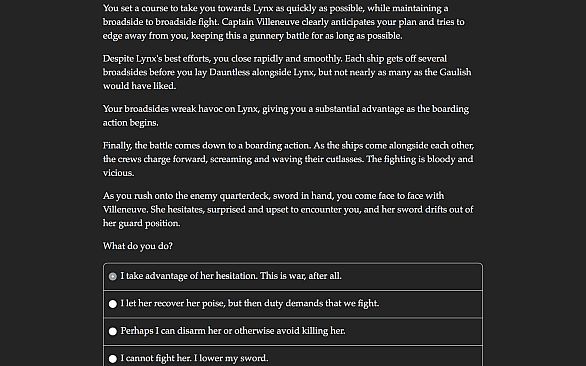 Choice of Broadsides