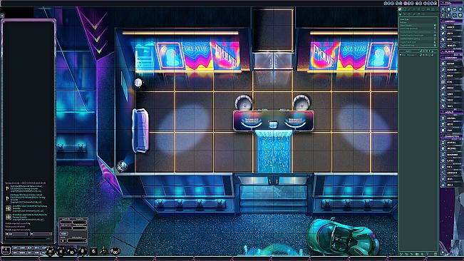 Fantasy Grounds - Starfinder 2 RPG - Flip-Mat: Cityscape Multi-Pack