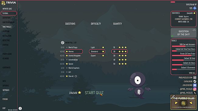 Pixel Puzzles Trivia